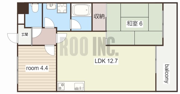 セントポーリアⅠの物件間取画像